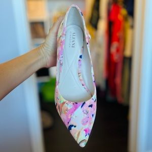 Alfani womens bright pumps heels size 8.5